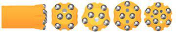 R25 Thread Button Bits