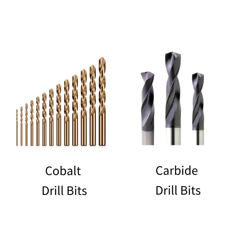 cobalt vs carbide drill bits