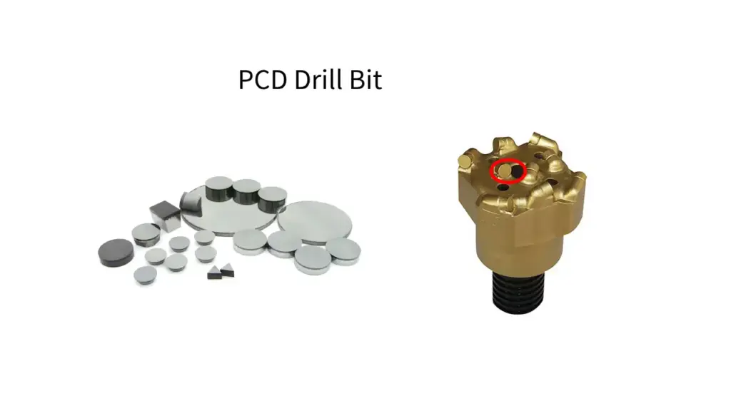 pcd for drill bit