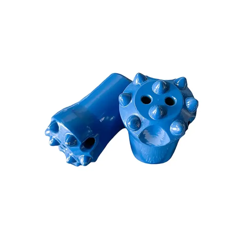 tapered button bits for rock drilling