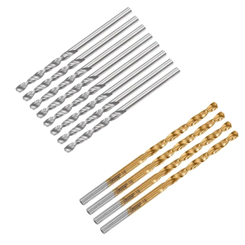 tungsten carbide vs titanium drill bit