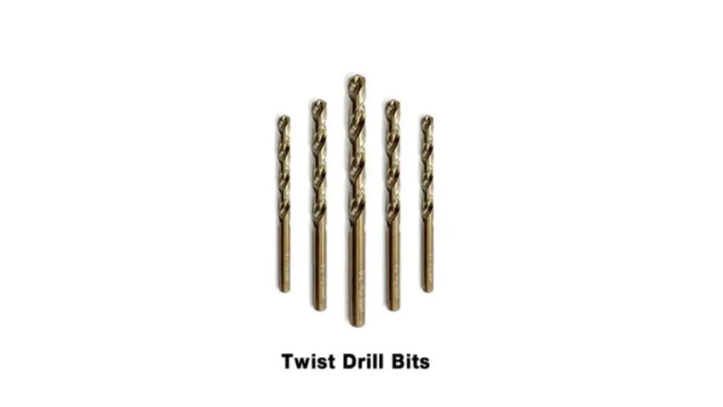 twist drill bit tip